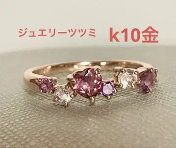 쥬얼리 츠츠미 반지 멀티 스톤