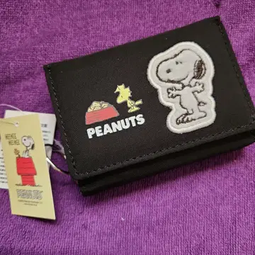 PEANUTS 스누피 3단 폴더형 지갑