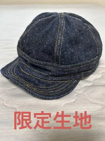 one piece of rock 데님 캡 원피스오브락 L