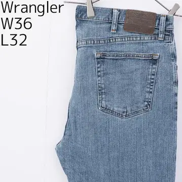 Wrangler 랭글러 W36 다크 블루 데님 파랑 하의 11781