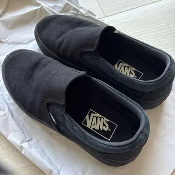 VANS 블랙 슬립온