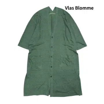 Vlas Blomme 블라스블룸 코르트레이 린넨 롱 가디건