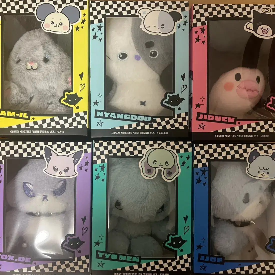 TYONEN Xdinary Heroes Monsters ぬい ジュンハン Xdinary