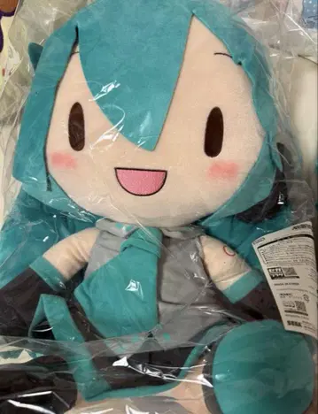 하츠네 미쿠 시리즈 하츠네 미쿠 후와푸치 도데카 점보 봉제 인형