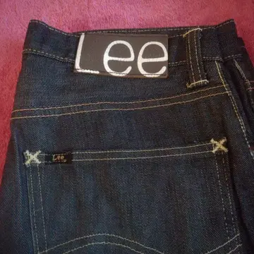 Lee 101 다크 블루 스트레이트 청바지