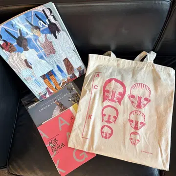 한정품 가토 이즈미 ACK VIP 토트백 BAZAAR art 교토