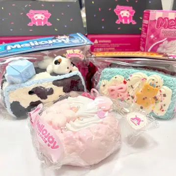 Mellojoy 스퀴즈 소 크림 파티 벚꽃 3개 세트