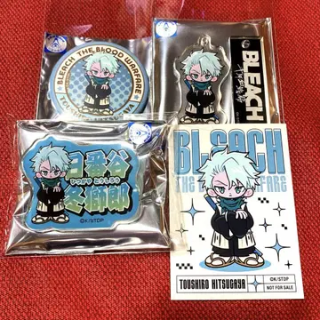 BLEACH 148 히즈카야 토시로 메디코스 캔뱃지 아크링 키링 배지