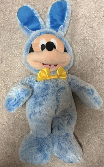 미키 토끼 봉제 인형 스카이블루 약 30cm