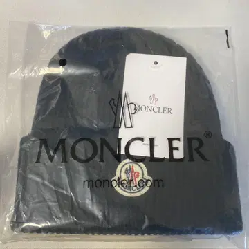 몽클레어 블랙 니트 모자 미개봉 새상품