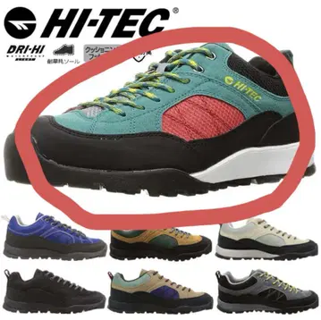 남성용 HI-TEC 스니커즈 25.5 터콰이즈