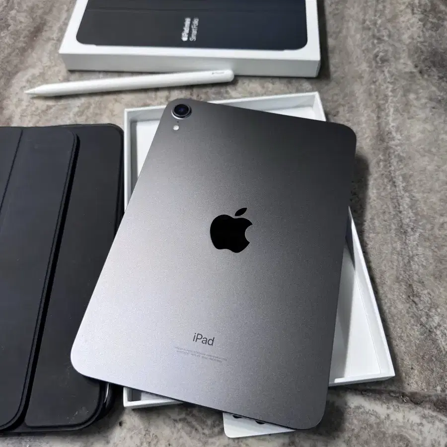 iPad mini 6 256GB Wi-Fi Space Gray + Genuine Case, Apple