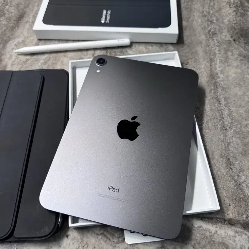 iPad mini 6 256GB Wi-Fi Space Gray + Genuine Case, Apple