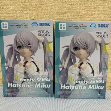 SEGA Empty SEKAI 하츠네 미쿠 2개 세트