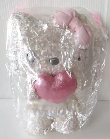 헤이세이 레트로 헬로키티 천사 엔젤 하트 봉제 인형
