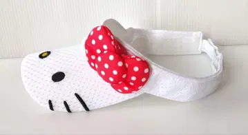 레어! 헬로키티 HELLO KITTY RUN 한정 선바이저