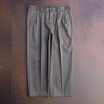 00년대 HAGGER 2턱 슬랙스 촘촘한 코튼 스트레이트 36 x 30