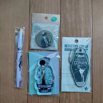 코난 탐정사 아크릴 오브제 볼펜 마그넷 키링 마츠다 진페이