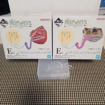 제일복권 파충류&양서류 헤드 마그넷 2종