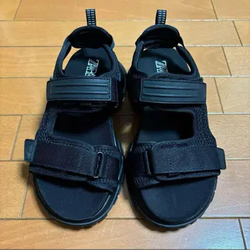 블랙 스포츠 샌들 벨크로