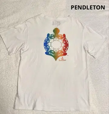 PENDLETON 펜들턴 네이티브 무늬 터틀 티셔츠 남성용 M