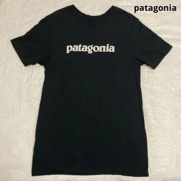 patagonia 파타고니아 텍스트 로고 오가닉 티셔츠 남성용 S