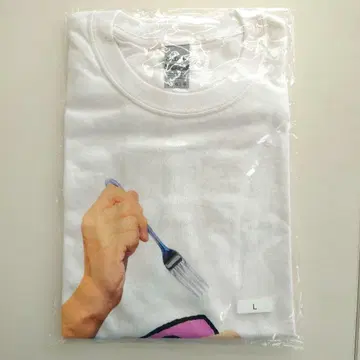 미사용 새상품: 초능력 전사 도리안 팔이 2개 늘어나는 티셔츠 화이트 L