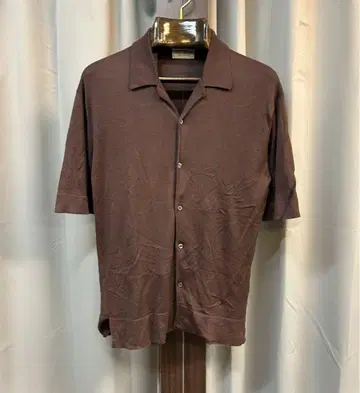 JOHN SMEDLEY 존스메들리 코튼 니트 셔츠 S 사이즈