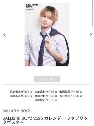 카이누마 류세이 패브릭 포스터