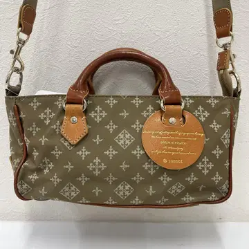 824 russet 러셋 나일론 가죽 여성용 2way