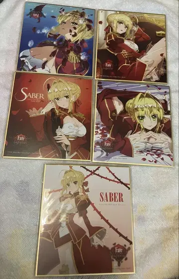 Fate/EXTRA Last Encore 네로 색지 세트