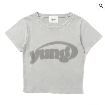 younger song yung logo spray ss tee