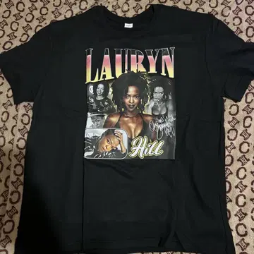 Lauryn Hill 그래픽 T셔츠 XXL 블랙 새상품