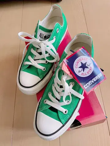 CONVERSE ALL STAR 그린 스니커즈