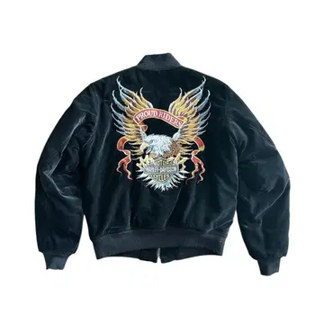 Harley-Davidson 벨로아 블랙 벨벳 스카잔