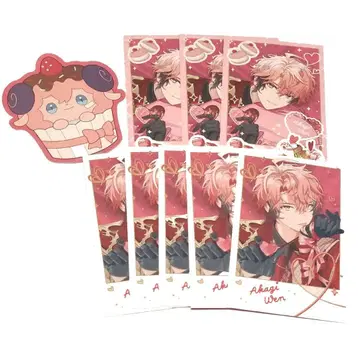 니지산지 아카기 웬 Melty Valentine 폴라로이드 카드