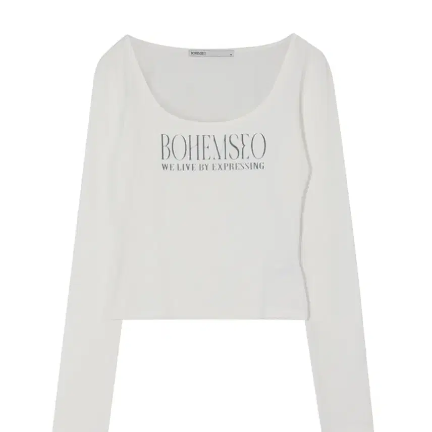 トップス bohemian seoul PRINTED LINE LONG SLEEVE BOHEMIAN SEOUL】BOHEMSEO [LONG VER] PRINTED LONG SLEEVE
