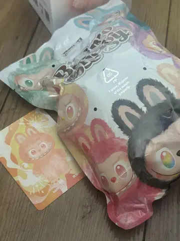 정품 러브부 에너지 HAPPINESS 봉제 인형 오렌지