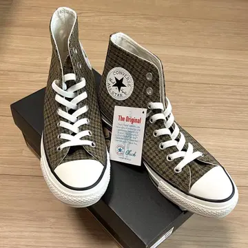 컨버스 체크 무늬 25.5cm