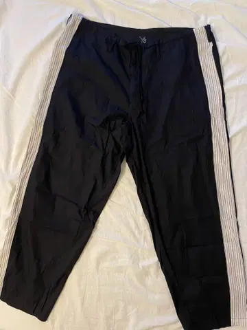 Y's 와이즈 COTTON BROAD YS STITCH PANTS