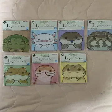 파충류 & 양서류 vol.2 제일복권 지퍼팩 컴플리트