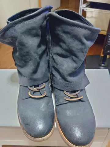 이탈리아제 천연 가죽 캐주얼 부츠! AIRSTEP