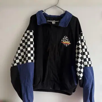 90년대 아메리칸 레이싱 자수 자켓 XL