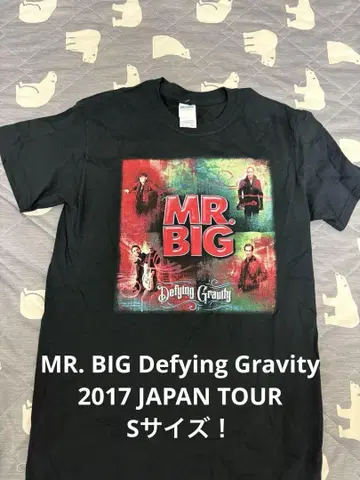 초레어 S! MR. BIG 미스터 빅 2017 JAPAN 투어 티셔츠