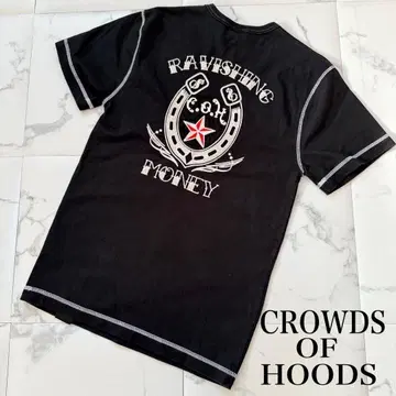 CROWDS OF HOODS 크라우즈 오브 후즈 LUCKY 티셔츠