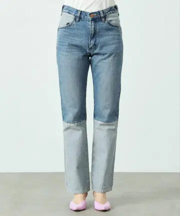 Wrangler (랭글러) 리메이크 데님 플레어 팬츠 27인치 Lee