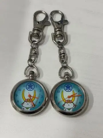 히코냥 키링 시계 작동불능