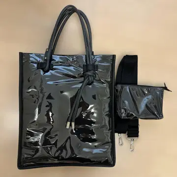 qualite 칼리테 타카하시 시즈나 콜라보 PVC 토트백 새상품급