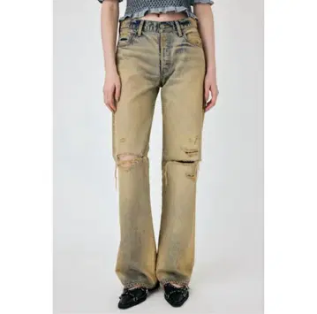 moussy MIDRISE 스트레이트 데님