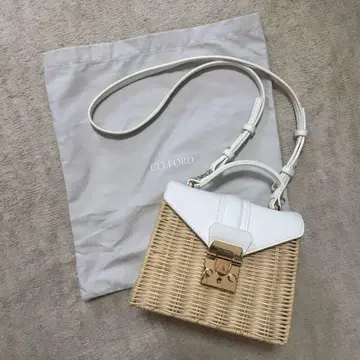 셀포드 카고바 백 라탄 백